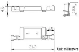 High Temperature Resistance Bimetal Thermal Protector Motor Protector