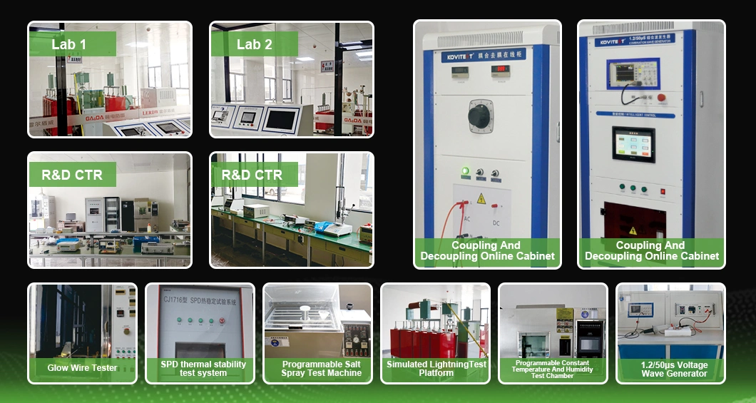 Dc 40ka 1000v Dc Pv Spd Power Dc Surge Protective Device for Photovoltaic System